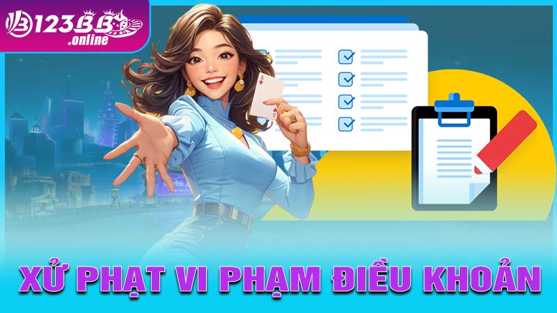 Các hình thức xử phạt vi phạm điều khoản dịch vụ